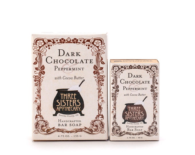 Bar Soap Dark Chocolate & Peppermint