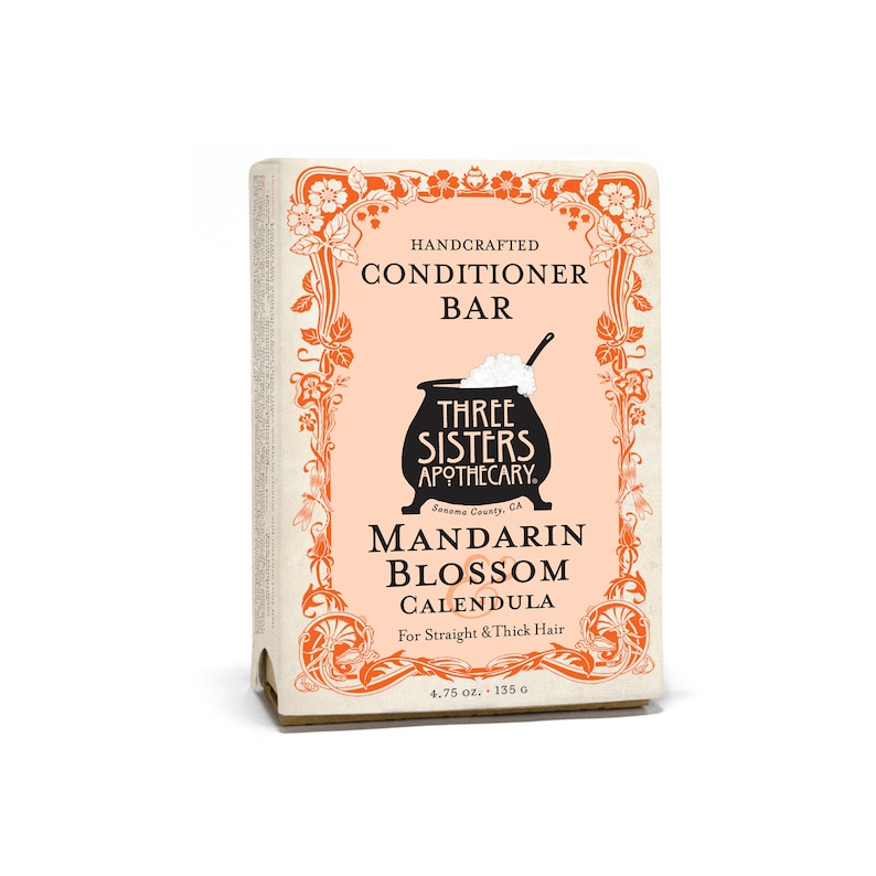 Conditioner Bar Mandarin Blossom Solid - Sleek & Smooth Complex image 2