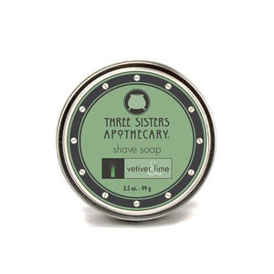 Shave Soap Vetiver & Lime