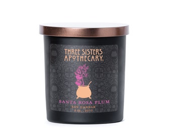 Soy Candle Santa Rosa Plum