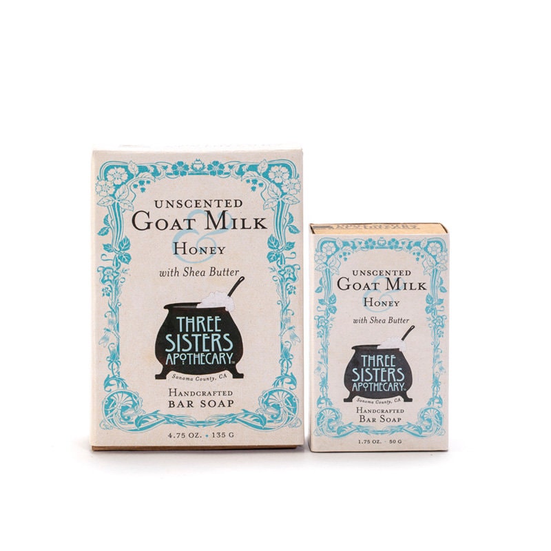 Unscented Goat Milk & Honey  Bar Soap