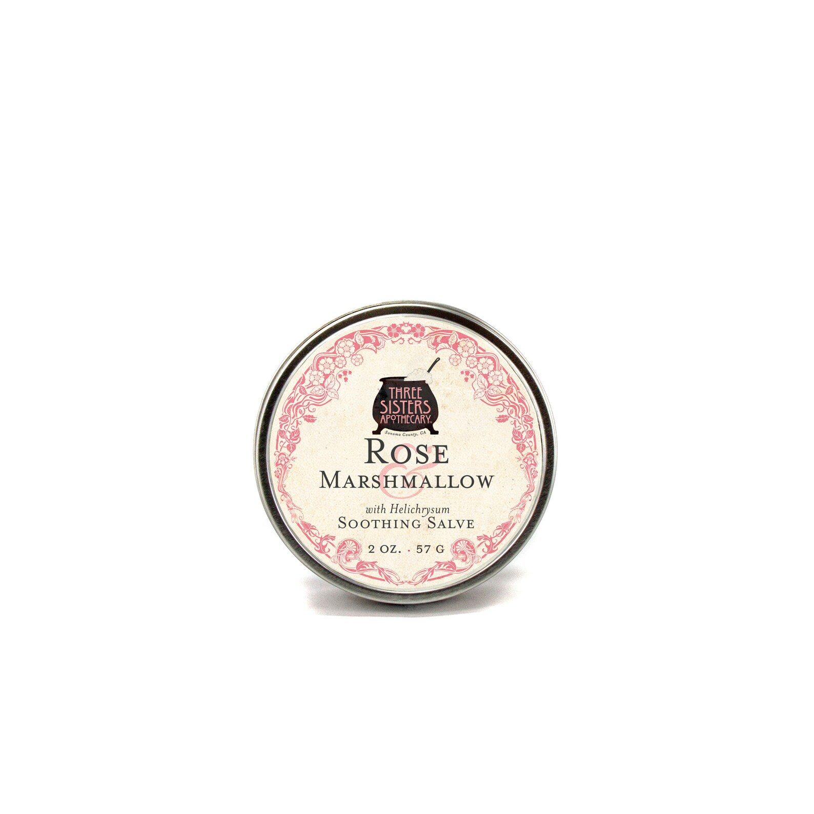 Rose and Marshmallow Soothing Salve 2 oz. Etsy