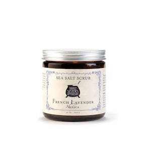 Sea Salt Scrub French Lavender - 16 oz.