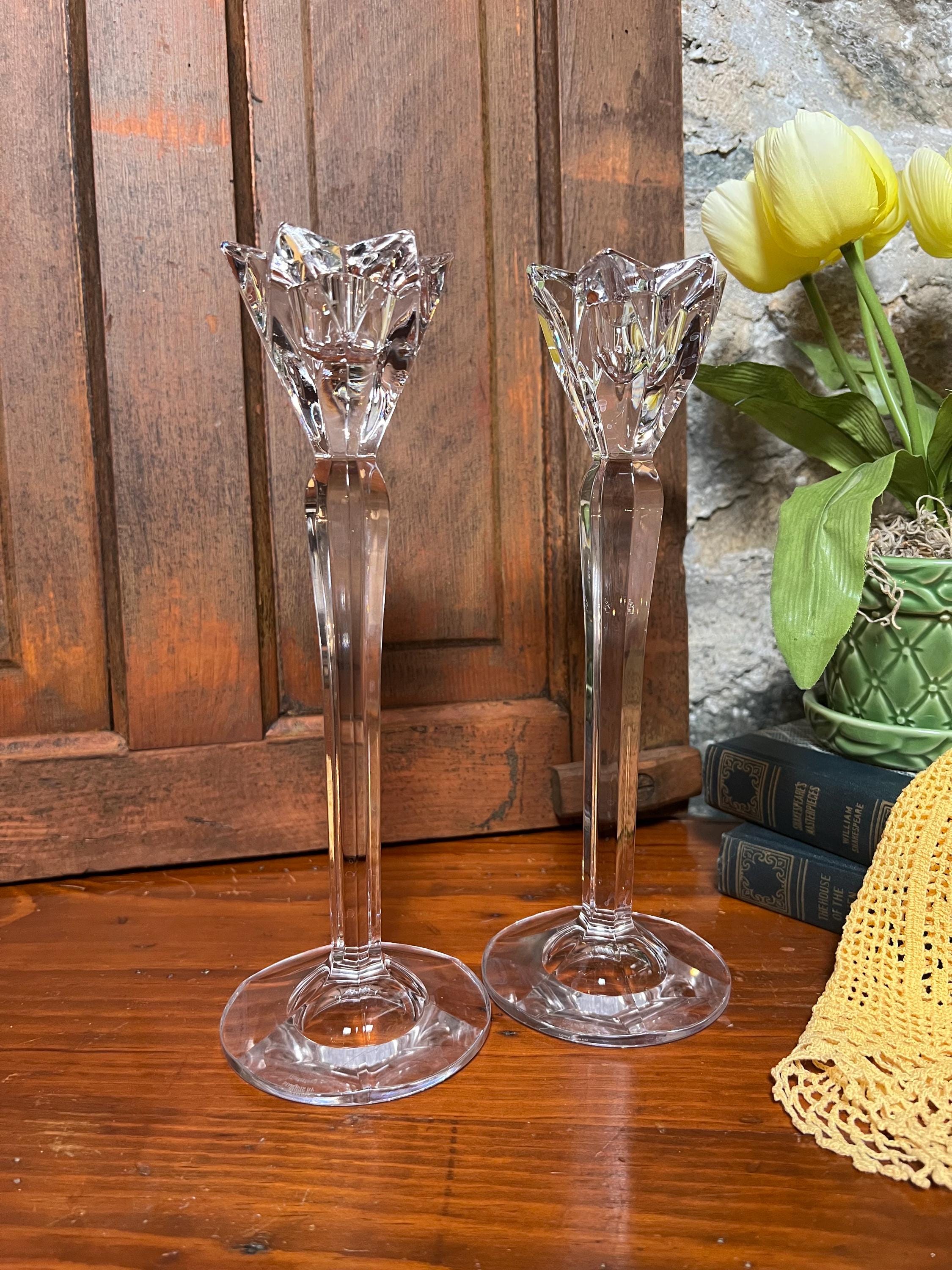 Vintage Waterford Crystal Candlesticks - Etsy - Page 2