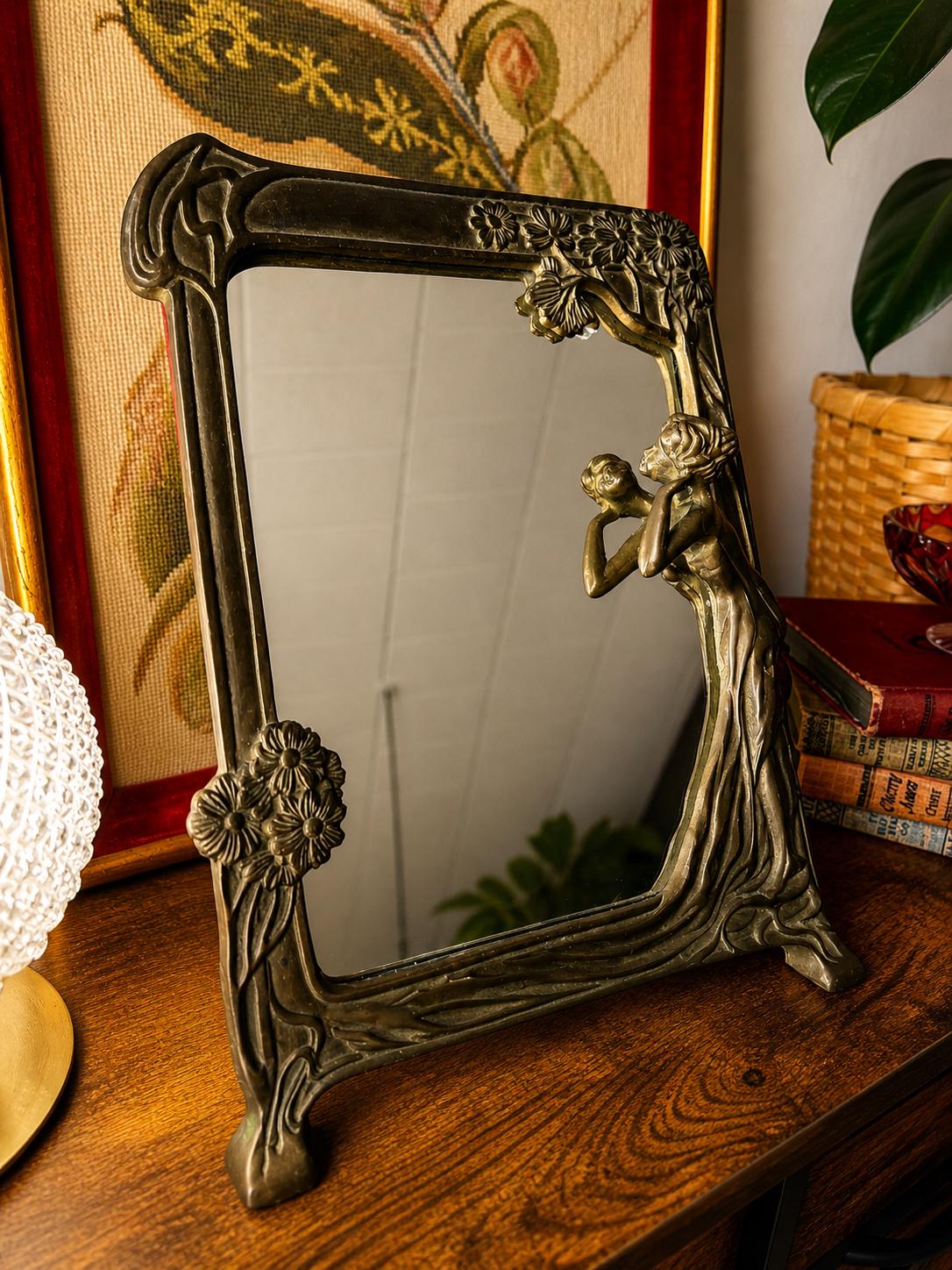 Lady Figural Mirror - Etsy