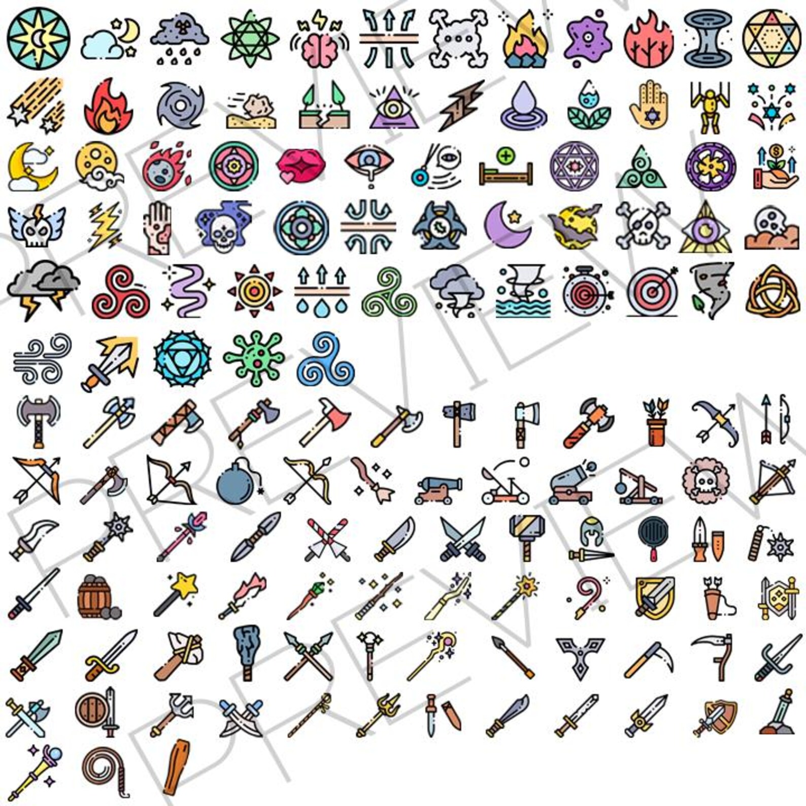 Dnd Window Icon Dnd Fantasy Game Icons - Digital Game Design Elements, Make Your Own ...