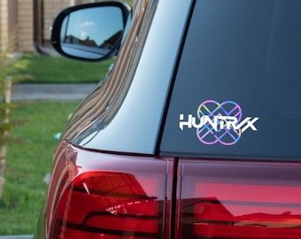 Huntrix Logo Full Color Decal - UV/HEAT/WEATHERPROOF - Kpop Demon Hunters Stickers for Car Laptop Water bottle