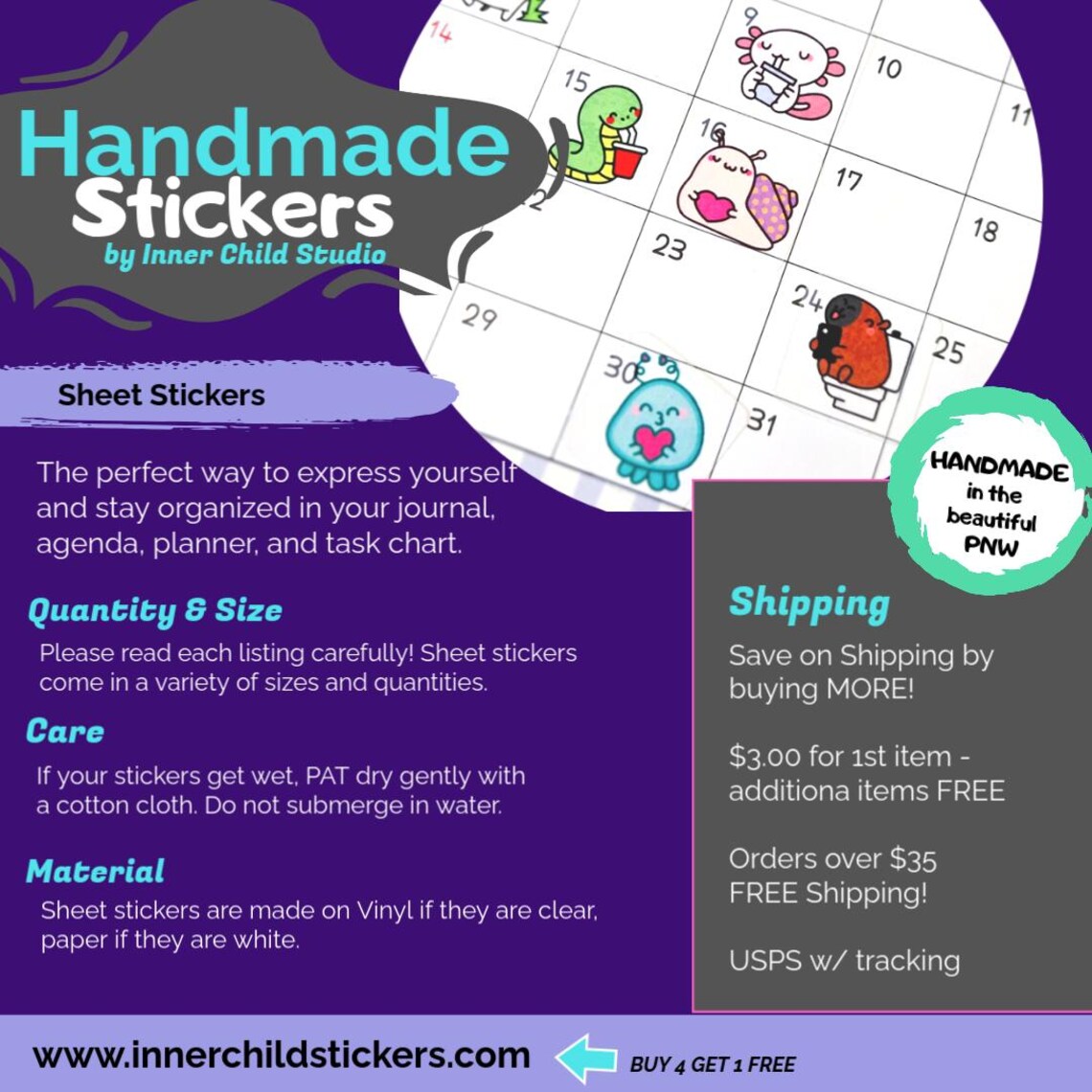 Snoopy Emotion and Routine Stickers for Journals/planners Handmade in ...