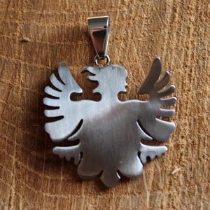 Phoenix Edelstahl Anhänger