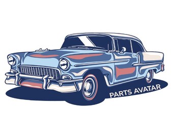 Vintage Chevy Car Air Fresheners, Automotive-Themed Hanging Freshener, Multiple Scents, Gift For Him, Long-Lasting Air Freshener for Vehicle