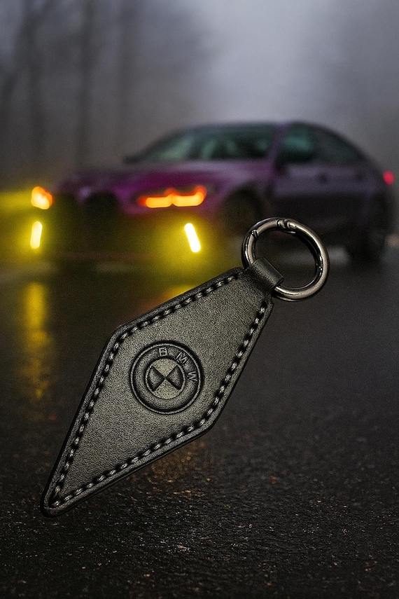 Portachiavi Portachiavi In Pelle TPU Metallo Kirse Portachiavi - Foto 2