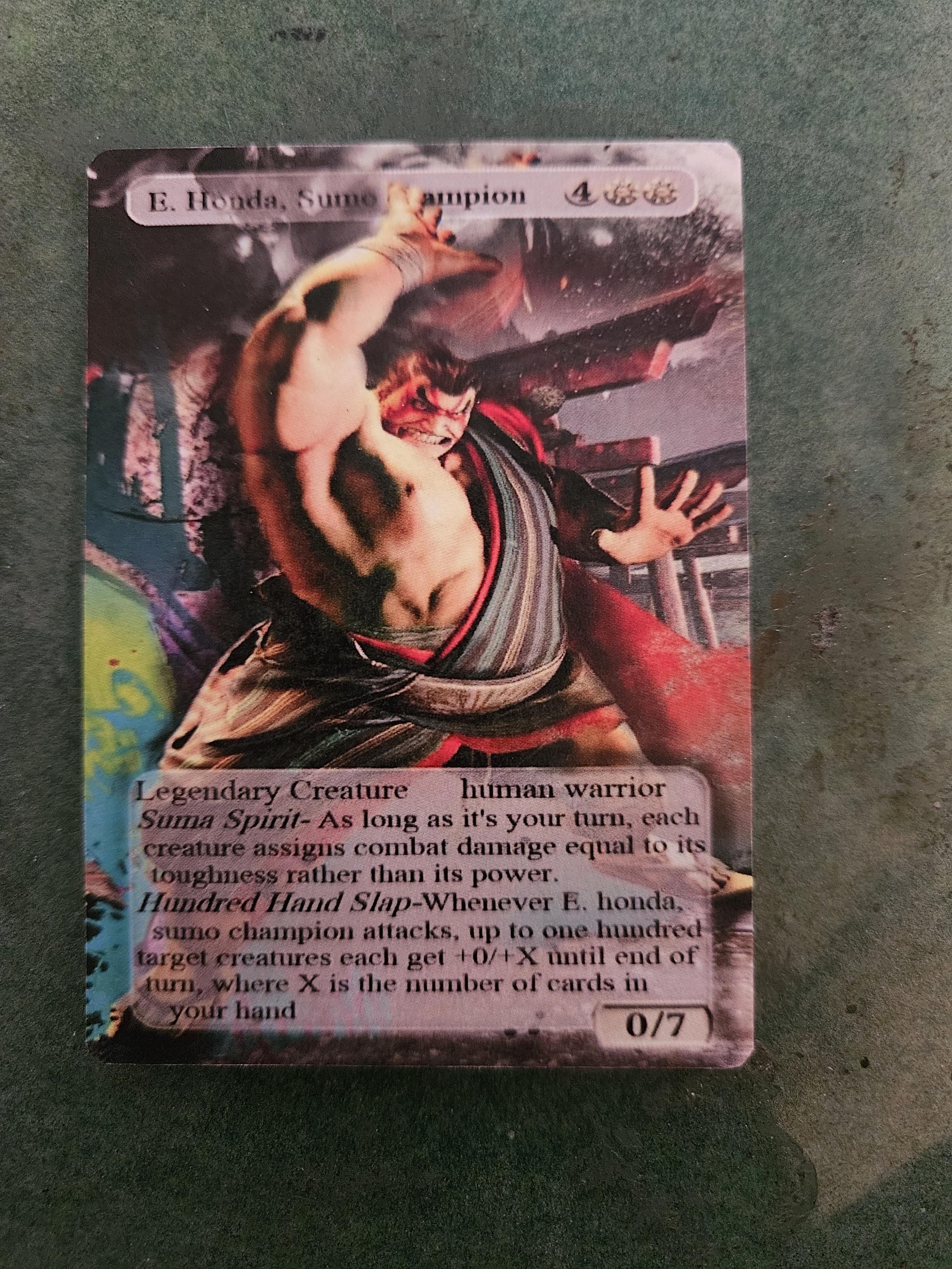 mtg fan art cards Manaweft Sliver Card [Commander Masters Art Series] I painted this fan art