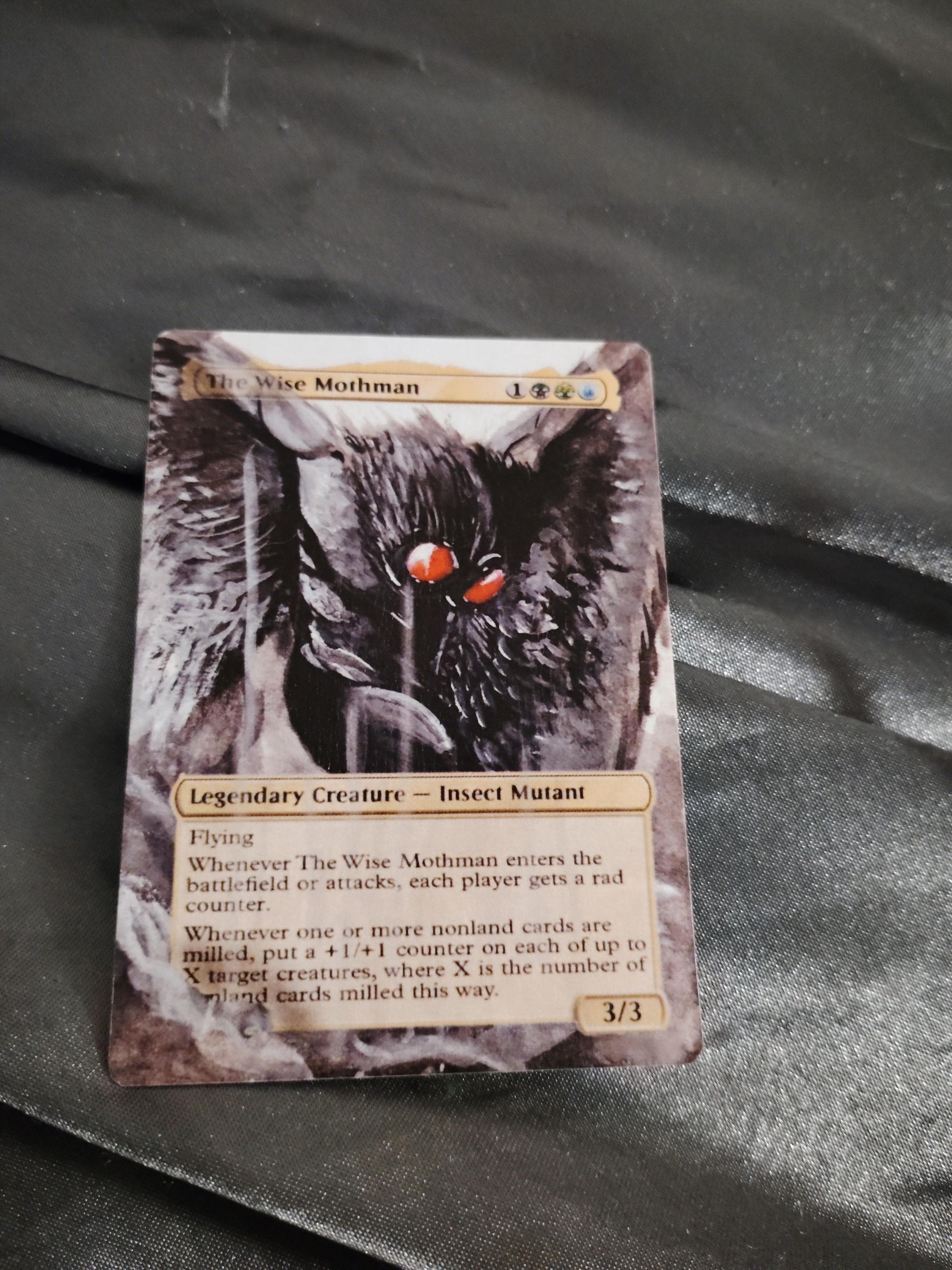 Mothman Mtg Card - Etsy Mothman Mtg Card - Etsy