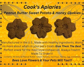 Peanut Butter Sweet Potato & Honey Cookies
