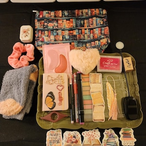 Beautiful 20 Item Bookish Bundle - Specific Color Bundle, Mystery Capsule Bundle, Themed Capsule Bundle! Perfect gift for book lovers!