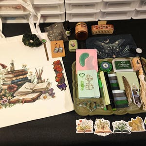 Magnanimous 30 Item Bookish Bundle - Specific Color Bundle, Mystery Capsule Bundle, Themed Capsule Bundle! Perfect gift for book lovers!