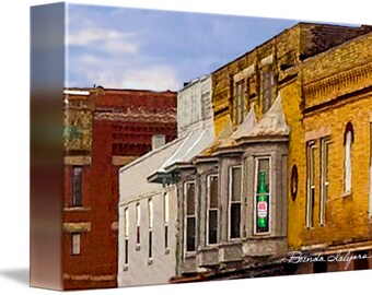 Window on Broadway Winchester Kentucky, by Brenda Salyers