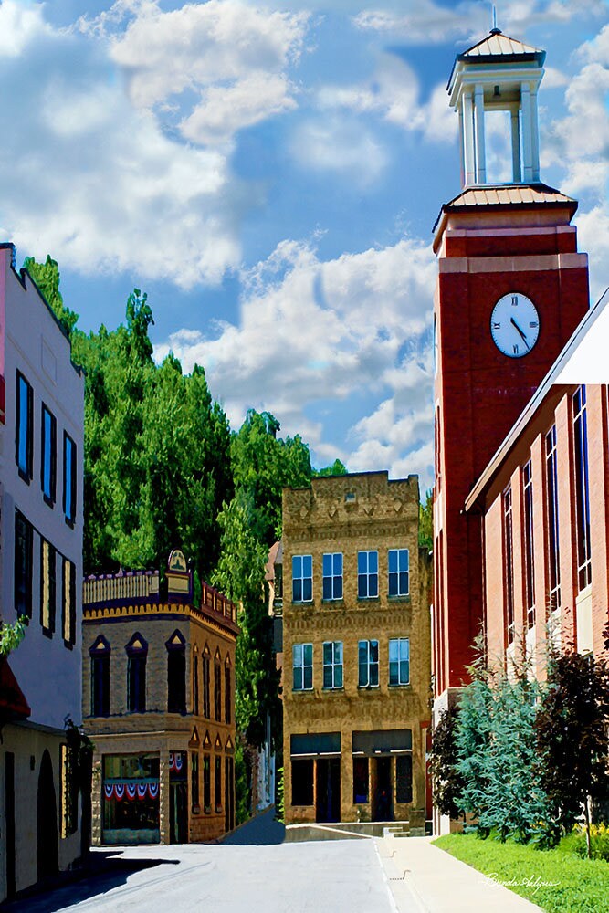 Salyersville Kentucky Giclee Prints on Fine Art Paper or Etsy