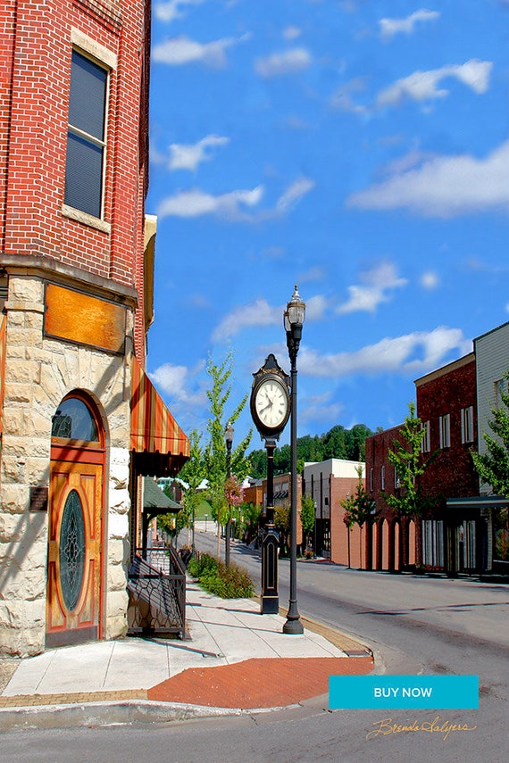 London Kentucky Fine Art Giclee Print on Canvas Paper or Wood by Brenda Salyers by Brenda Salyers