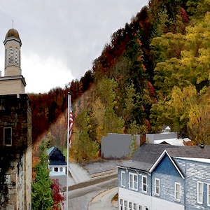 Frenchburg, Kentucky Fine Art Print on Paper Canvas or Wood by Brenda Salyers by Brenda Salyers image 1