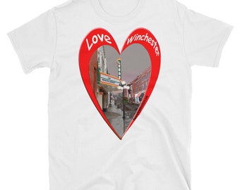 T SHIRT Love Winchester Kentucky Short-Sleeve Unisex T-Shirt