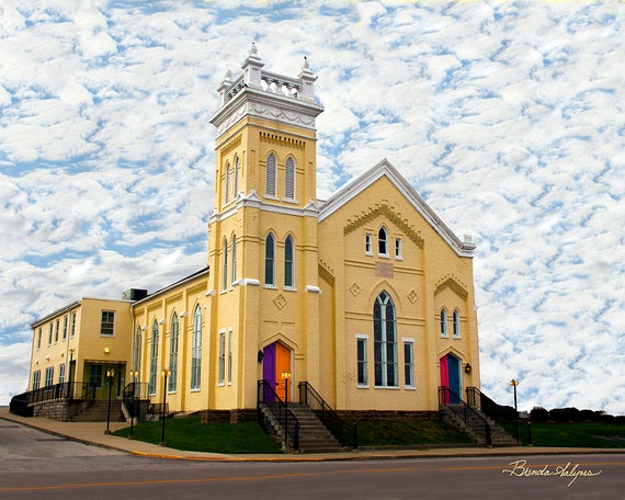Gateway Regional Art Center Mt Sterling Kentucky Fine Art Giclee Print on Paper Canvas or Wood by Brenda Salyers by Brenda Salyers