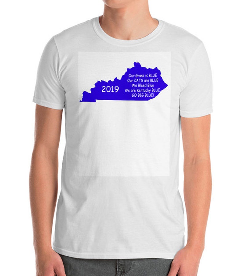 T Shirt Kentucky Go Big Blue Short-Sleeve Unisex T-Shirt image 1