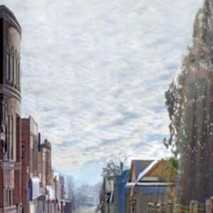 Grayson, Kentucky Giclee Print on Fine Art Paper Canvas or Wood by Brenda Salyers by Brenda Salyers