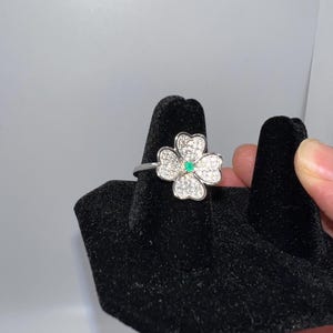 925 Sterling silver statement ring