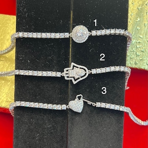 Sterling Silver Tennis Bracelet- 7 inch