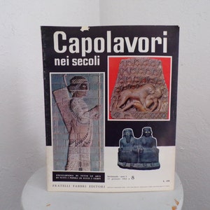 Neat Vintage Capolavori Nei Secoli-Art Encyclopedia Magazine-January 1962