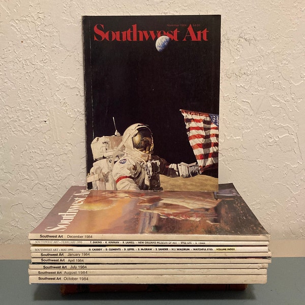 Vintage 1980s/1990s Southwest Art Magazines-Pick Your Favorite