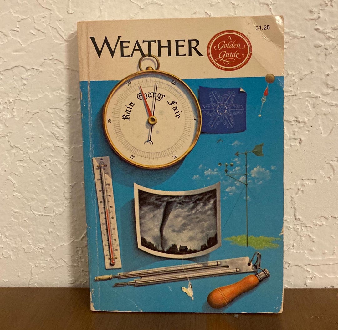 Golden Guide Weather 1960s Golden Guide to the Weather - Etsy