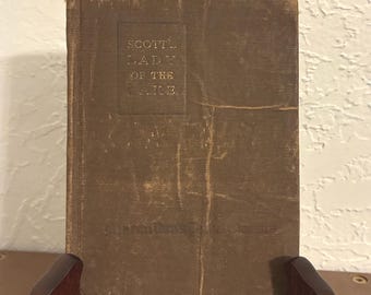 The Lady of the Lake by Walter Scott with Notes by Elizabeth Packard-1919