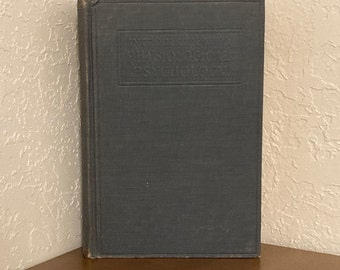 Vintage 1930s Introduction to Physiological Psychology by Graydon Freeman