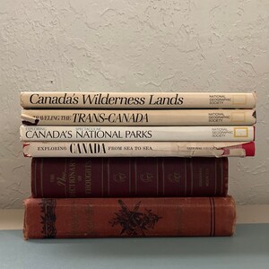 Set of 4 National Geographic Books on Canada