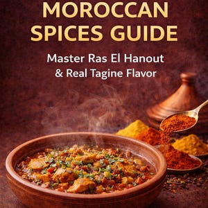 Moroccan Spices Guide – Ras El Hanout, Tagine Flavor Mastery (Digital Download)