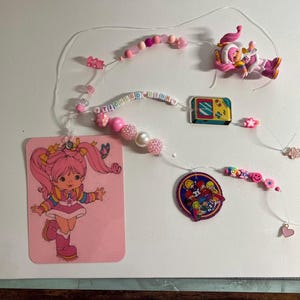 Tinkled Pink junk journal charm/bookmark