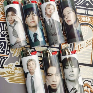 Custom Kpop BTS Inspired Bic Lighter, Laminated | Fan Made Collectible Gift bild 9