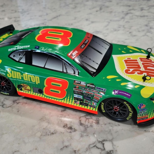 Wrap for NASCAR Losi Body - Chevy Camaro - LOS-1938 - Sticker graphics decal wrap kit 1/12 scale - Custom Made to order designs
