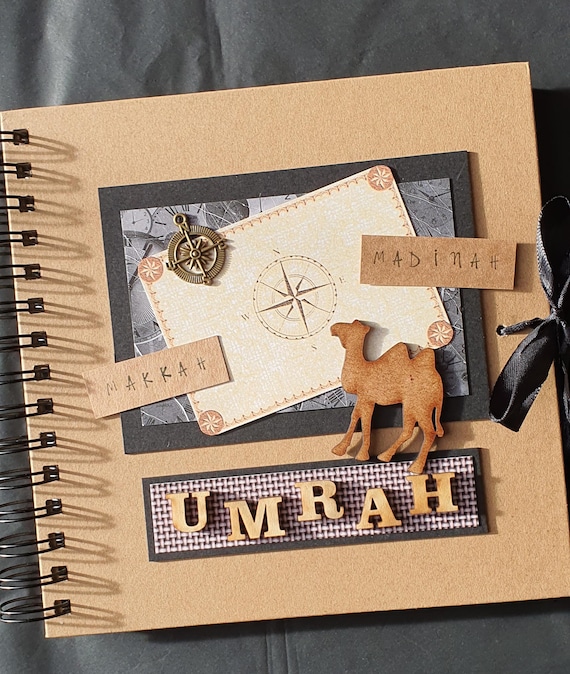 Umrah/Hajj Scrapbook/Umrah Gift/Hajj Gift/Umrah Mubarak/Hajj Mubarak/Umrah Journal/Hajj Journal/Umrah Memory book/Umrah keepsake