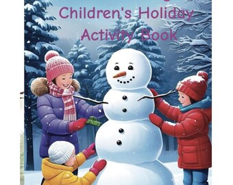 Mr. Frosty Christmas & Holiday Activity and Coloring Book for Kids!: Kids Holiday coloring book