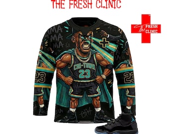 Jordan 11 GAMMA - GAMMA MAN! - Hockey Jersey
