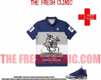 Jordan 13 Flint - FLINT - trabajo para montar - polo ajustado