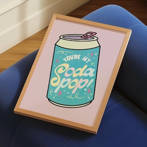 My Soda Pop My Little Soda Pop Saja Boys Kpop Demon Hunters Huntrix Netflix Movie Digital Download Print Kids Room Printable Art