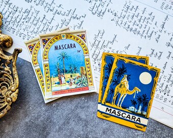 Vintage French Wine Labels Sets