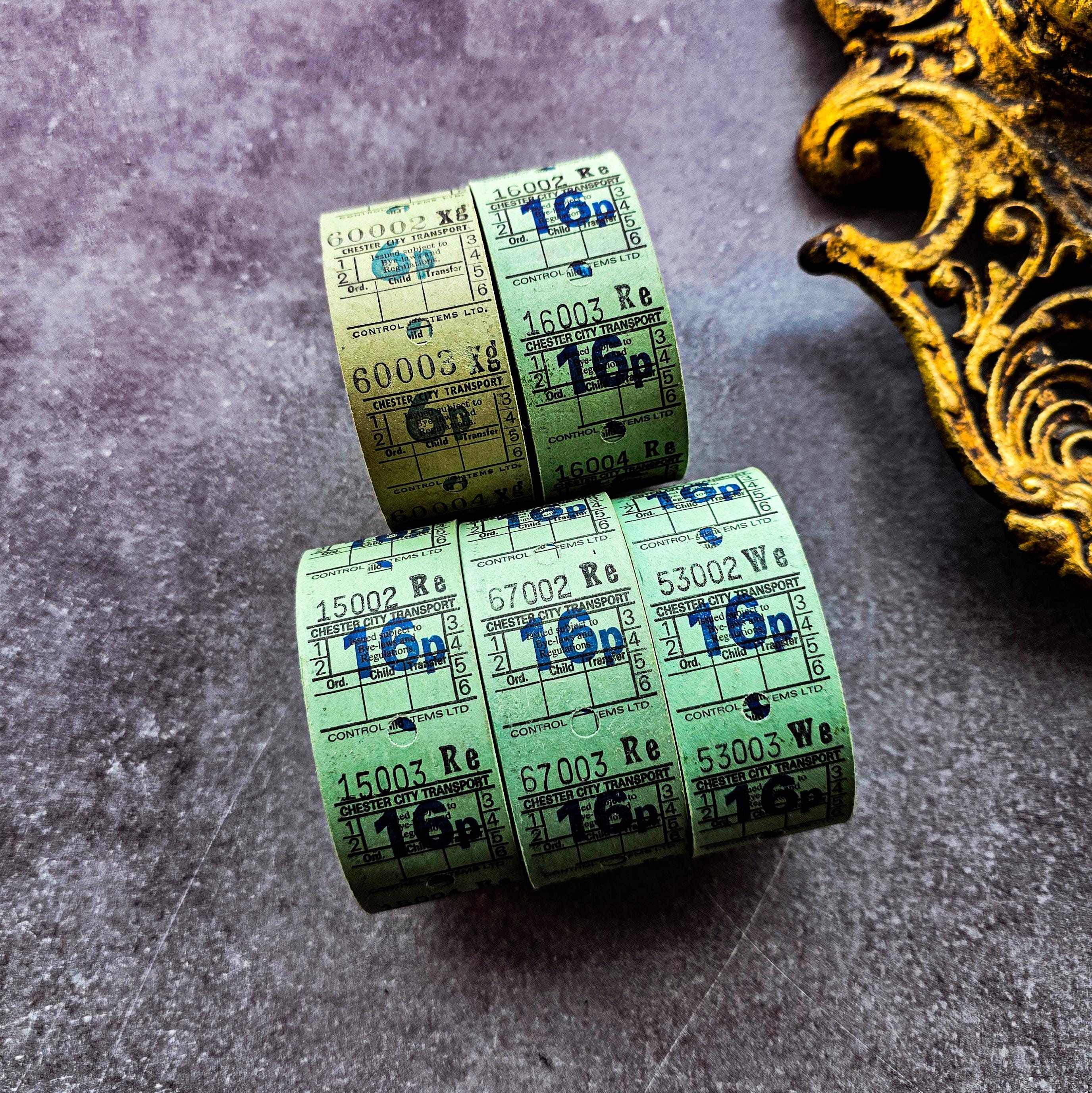 Antique Ticket Roll - Etsy