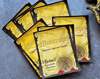 Vintage French Wine Labels - Sets of 10 labels