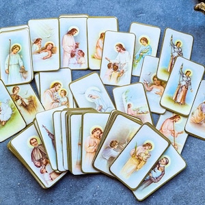 Illustrations religieuses françaises vintage