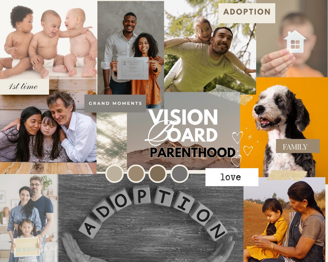 SELF DEVELOPMENT Vision Board Kit - Etsy